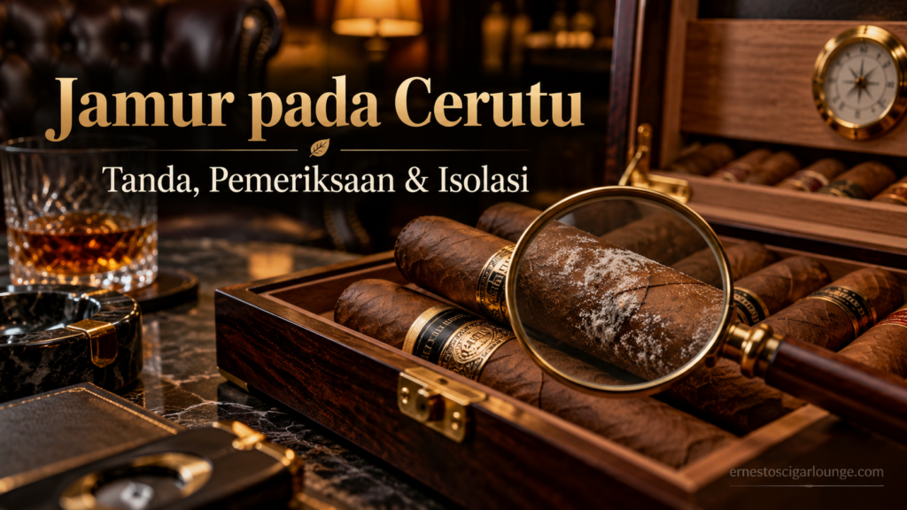 Jamur pada cerutu tanda pemeriksaan dan isolasi