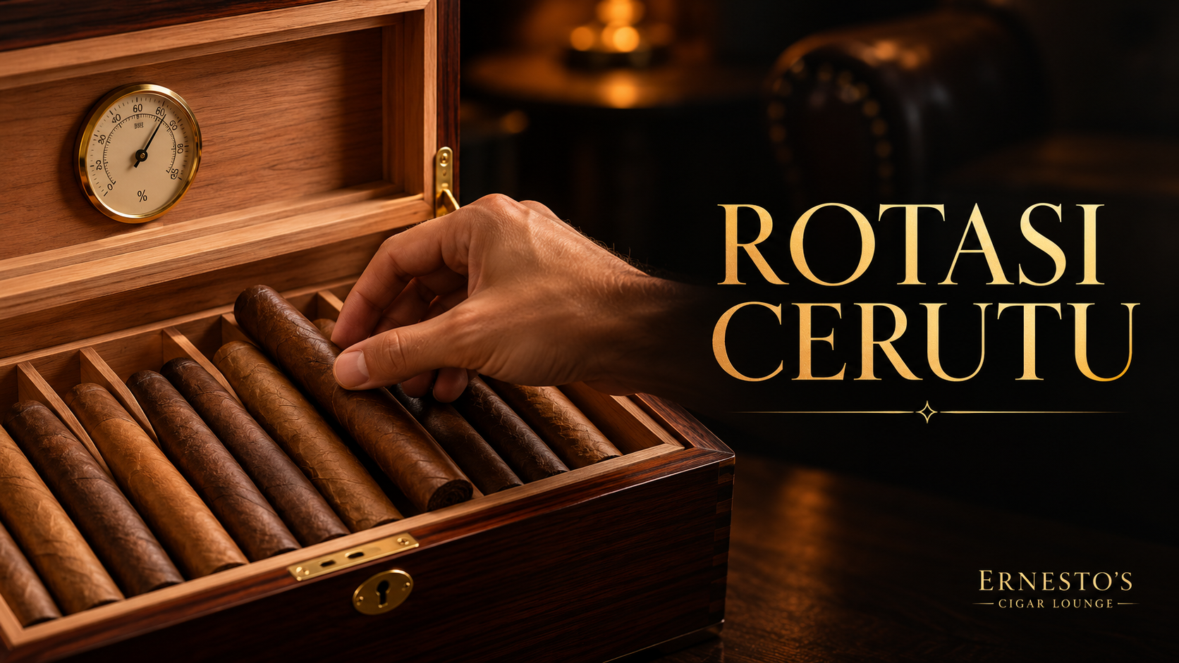 Rotasi Cerutu di Humidor: Cara Menata Koleksi agar Kondisi Lebih Konsisten