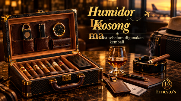Humidor Kosong Lama: Checklist Sebelum Digunakan Kembali